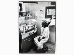 David Hurn, Ospedale 1981, vintage gelatin-silver print on baryta paper
