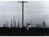Michel Giannoulatos, Raffineria in Texas 1979, vintage gelatin-silver print