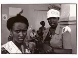 Yves Jeanmougin, Ragazze di Gibuti 1977, vintage gelatin-silver print on baryta paper