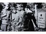 Antonio Sansone, Soldati con una contadina, Tirana 1970 circa, vintage gelatin-silver print on baryta paper