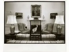 Oval Office White House Washington by David Burnett, 1980, Vintage gelatin-silver print credit stamp on verso, offered Apr 2020