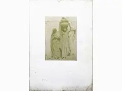 Ernest Benecke, Femmes Barabra de Nubie 1852, 1817, fotografia stampata on paper salata da negativo calotipo