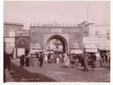 J. Andrè Garrigues, Tunis - Porte de France 1890 circa, 1851, Albumen print from glass plate negative