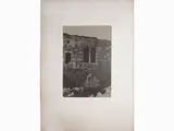 Auguste Salzmann, Jérusalem - Hospital de Sainte Hélène - Face Sud 1854 circa, 1872, fotografia stampata on paper salata da negativo calotipo