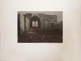 Auguste Salzmann, Jérusalem - Hospital de Sainte Hélène - Intérieur 1854 circa, 1872, fotografia stampata on paper salata da negativo calotipo