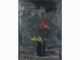 Primo Conti, Flowers in a vase 1962