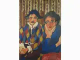 Beppe Serafini, Tribute to Picasso - Harlequin