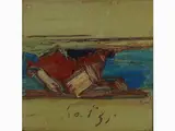 Still Life by Sergio Scatizzi, 1918, oil on panel, offered Mar 2020