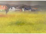 Lido Bettarini, Tuscan landscape 1973