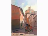 Piero Marchi, View of Livorno