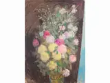 Quinto Martini, Flowers in a vase, 1908, oil on panel