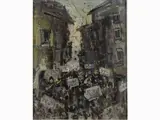 Alvaro Danti, Demonstration, 1911, oil on canvas