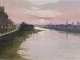 Renzo Martini, Tramonto sull'Arno