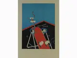 Luca Alinari, Ultimo viaggio (ipnotico), lithograph
