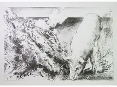 Untitled by Antonio Ciccone, lithograph, offered Mar 2020