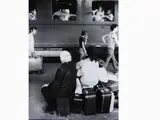 Mauro Raffini, Attesa della partenza 1976, vintage gelatin-silver print on baryta paper