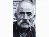 Pepi Merisio, Montanaro, ritratto 1970, vintage gelatin-silver print on baryta paper