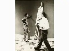 Performance 1970 by Carlo Cisventi, 1929, vintage gelatin-silver print on baryta paper, offered Mar 2020