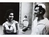 Antonio Sansone, Teatro dell'opera, Albania 1970 circa, vintage gelatin-silver print on baryta paper