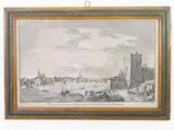 Michele Marieschi, View of Florence after Giuseppe Zocchi, 1710, etching