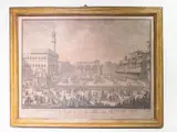 Carlo Gregori, View of Florence After Giuseppe Zocchi, 1719, etching