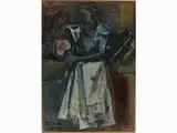 Primo Conti, Woman at the fish market 1959