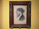 Giacomo Favretto, Portrait of a Woman