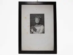 Portraits of Francesco Petrarca, Dante Alighieri, Torquato Tasso and Ludovico Ariosto by Raffaello Sanzio Morghen, 1758, four engravings, offered Dec 2019