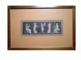 Rocco Pozzi, Classical Figures, 1701, a pair of engravings