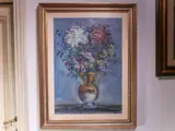 Flowers in a vase by Enzo Pregno, 1898, oil oncanvas, offered Dec 2019