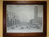 Antonio Visentini, Marci Prospectus inter Basilicam et Turrim, 1688, engraving