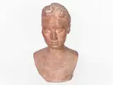 Bruno Innocenti, Portrait of a model 1940s, 1906, terracotta bust