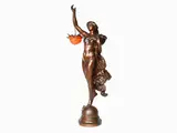 Adrien Étienne Gaudez, Bronze Female Figure
