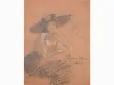 Cipriano Mannucci, Studies for Figures, 1882, charcoal and white lead on paper