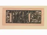 Bruno Bramanti, Religious Scenes and Ex Libris, 1897, seven woodcut print