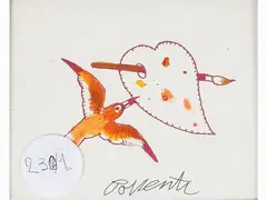 Compositions by Antonio Possenti, 1933, a mixed media, offered Oct 2019