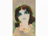 Renato Borsato, Female Portrait, 1927, oil on canvas
