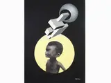 Bruno Pecchioli, Compositions, 1919, two acrylic paintings on faesite