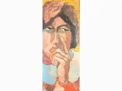 Female Portrait by Alfio Rapisardi, 1929, oil on panel, offered Oct 2019