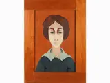 Marcello Boccacci, Female Portrait, 1914, oil on panel