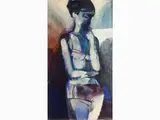 Fernando Farulli, Girl, 1923, oil on canvas