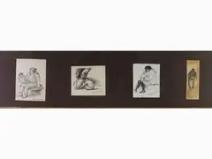 Figures by Nino Tirinnanzi, Sign at the bottom to the left., offered Oct 2019