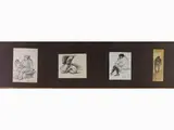 Figures by Nino Tirinnanzi, Sign at the bottom to the left., offered Oct 2019