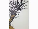 Carlo Mattioli, Tree, 1911, lithograph