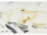 Sergio Scatizzi, Landscape, 1918, watercolour on paper
