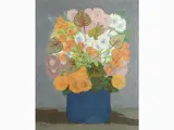 Marcello Boccacci, Flowers in a Vase, 1914, oil on panel