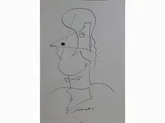 Neri Nannetti, Figure, 1890, ink on paper