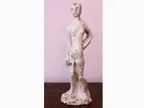 Ugo Guidi, Nude, 1912, painted ceramic sculpture