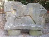 Ugo Guidi, Lion 1973, 1912, stone sculpture