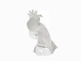 Marc Lalique, A "Cacatoo" Crystal Sculpture